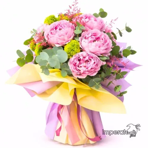Bouquet di Peonie — mazzo di fiori a domicilio a Napoli