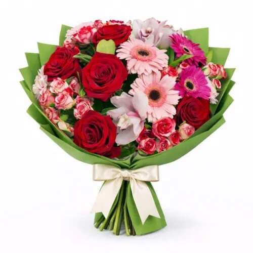 Gran Bouquet Misto — mazzo di fiori a domicilio a Napoli
